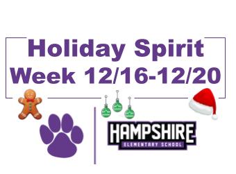 Holiday Spirit Week!